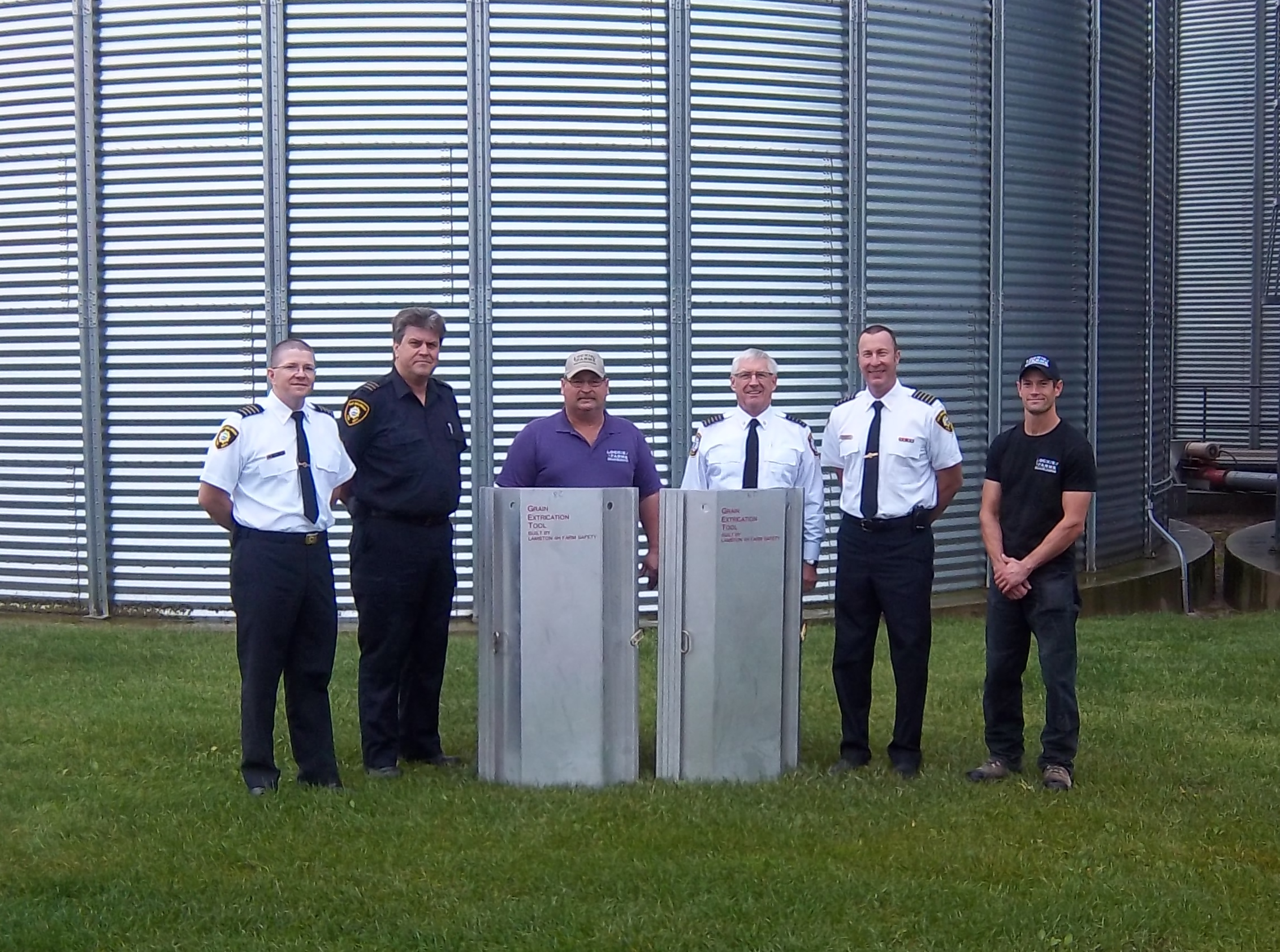 Lockie Farms was able to donate Grain Safety Extraction tools to fire departments in the area. Departments included East Gwillimbury, Uxbridge Twsp, Georgina Twsp, City of Kawartha Lakes, & Sunderland.
